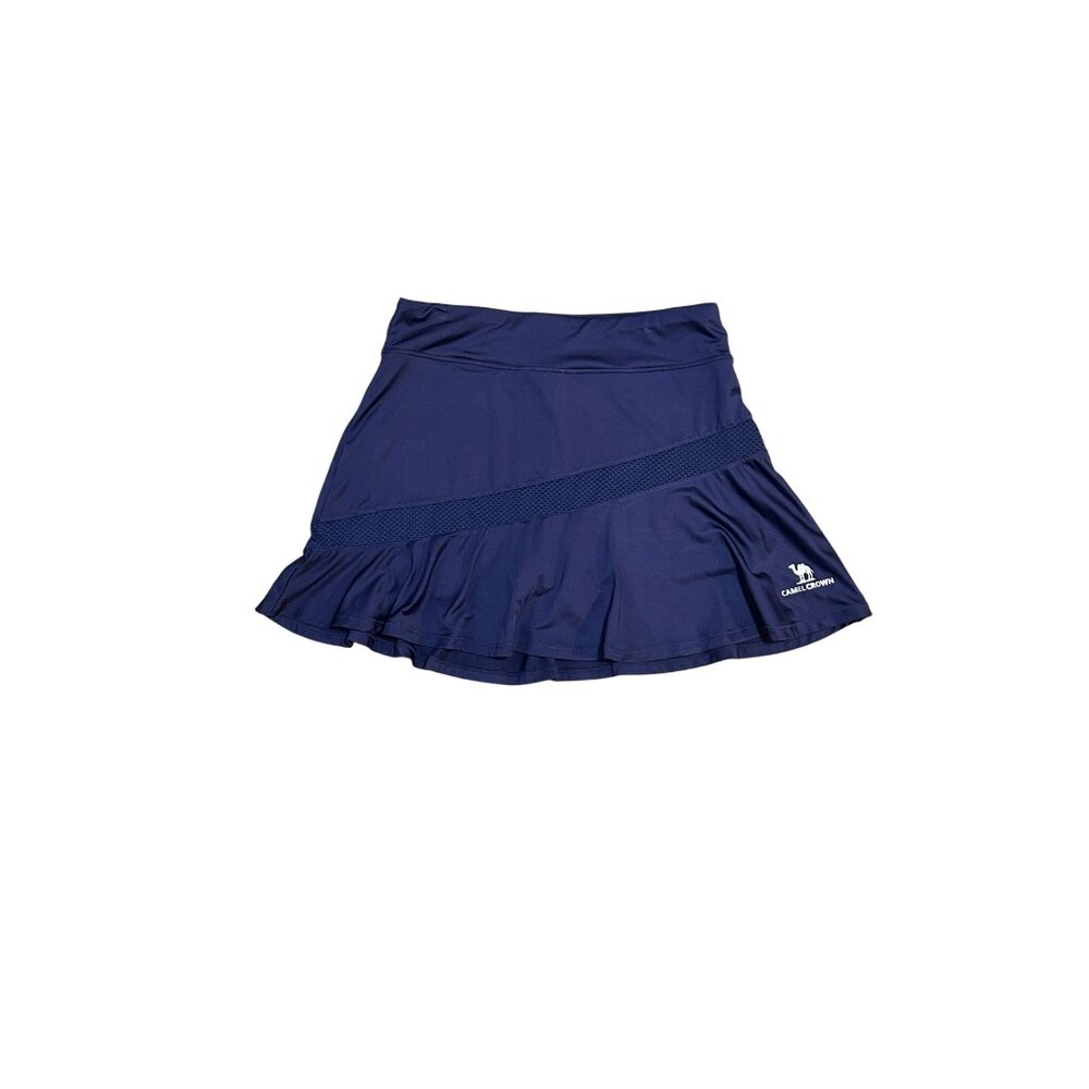 Camel Crown Womens Active Skort Medium Navy Athletic Tennis Skirt W/ shorts 1679